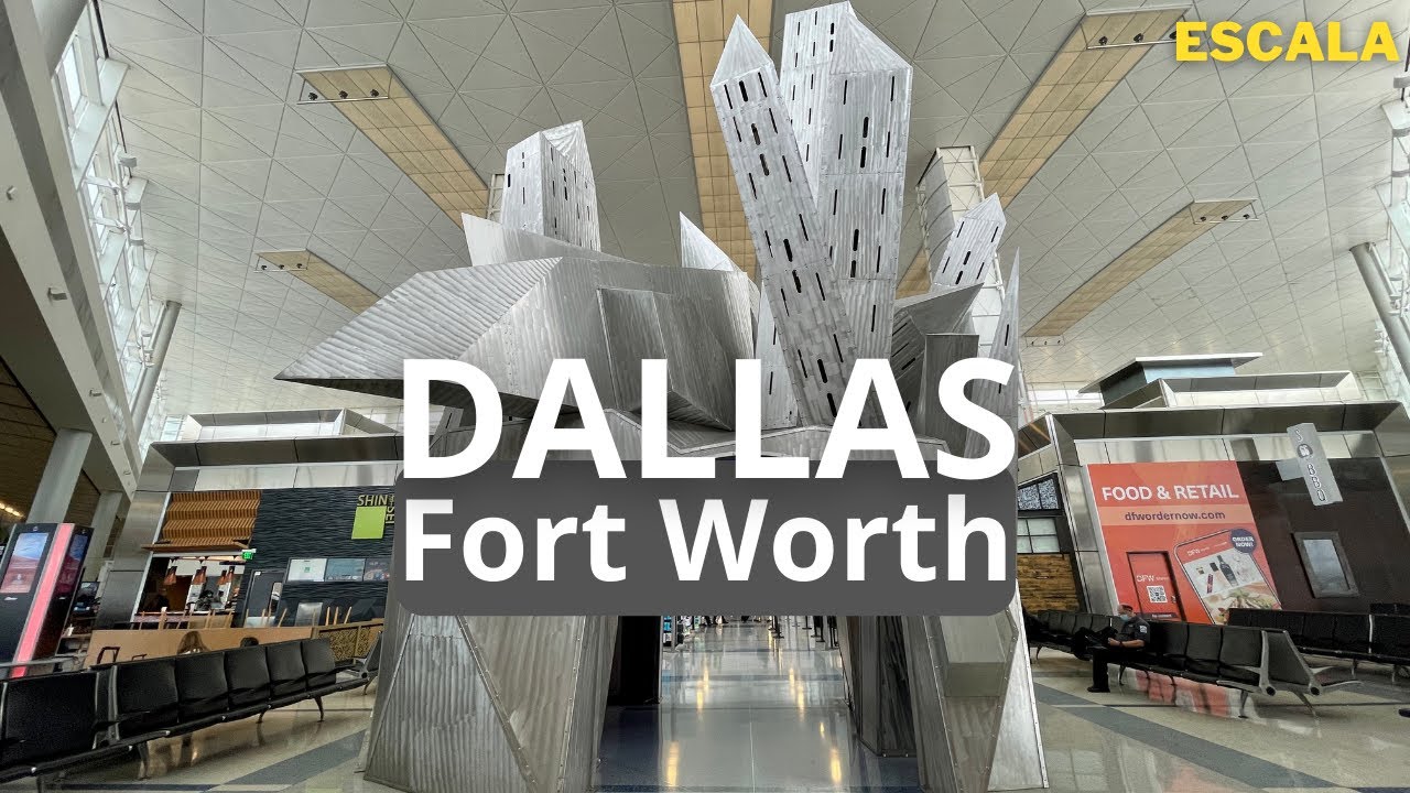 30 MINUTOS de CONEXIÓN / ESCALA en el Aeropuerto DALLAS Fort Worth con American Airlines