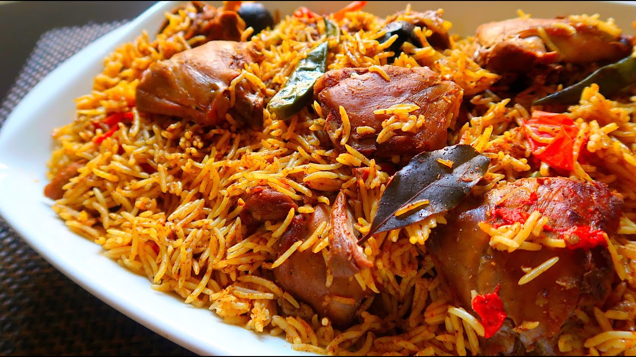 طبخ كبسة الدجاج | افضل نوع ارز للكبسة  | chicken kabsa | easy recipe - English subtitles
