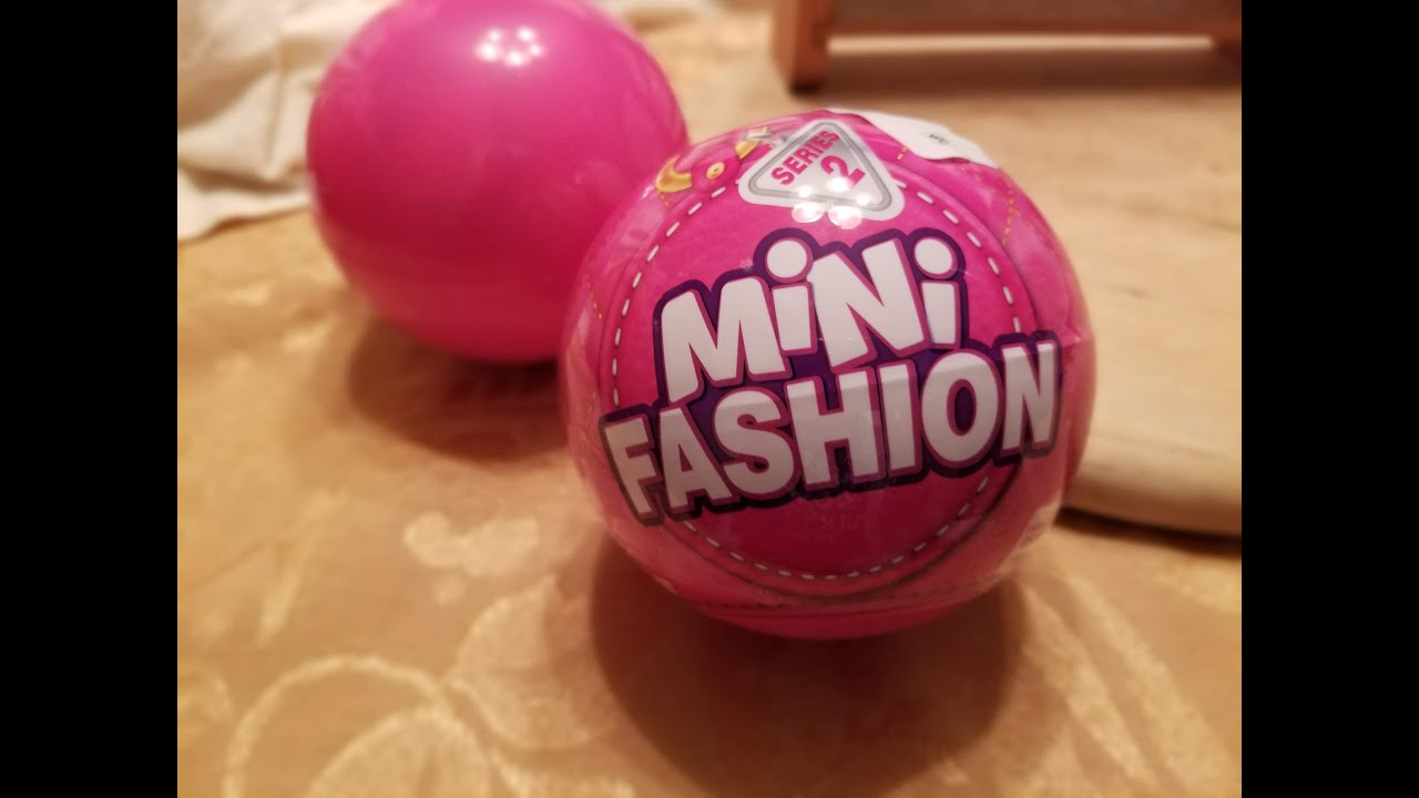 Let's open 3 Mini Fashion packages for fashion dolls