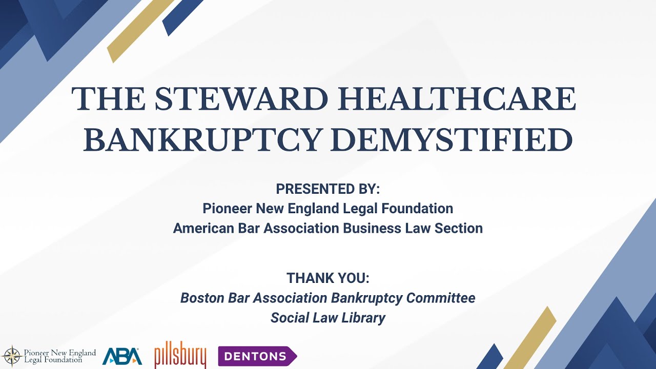 The Steward Healthcare Case Demystified