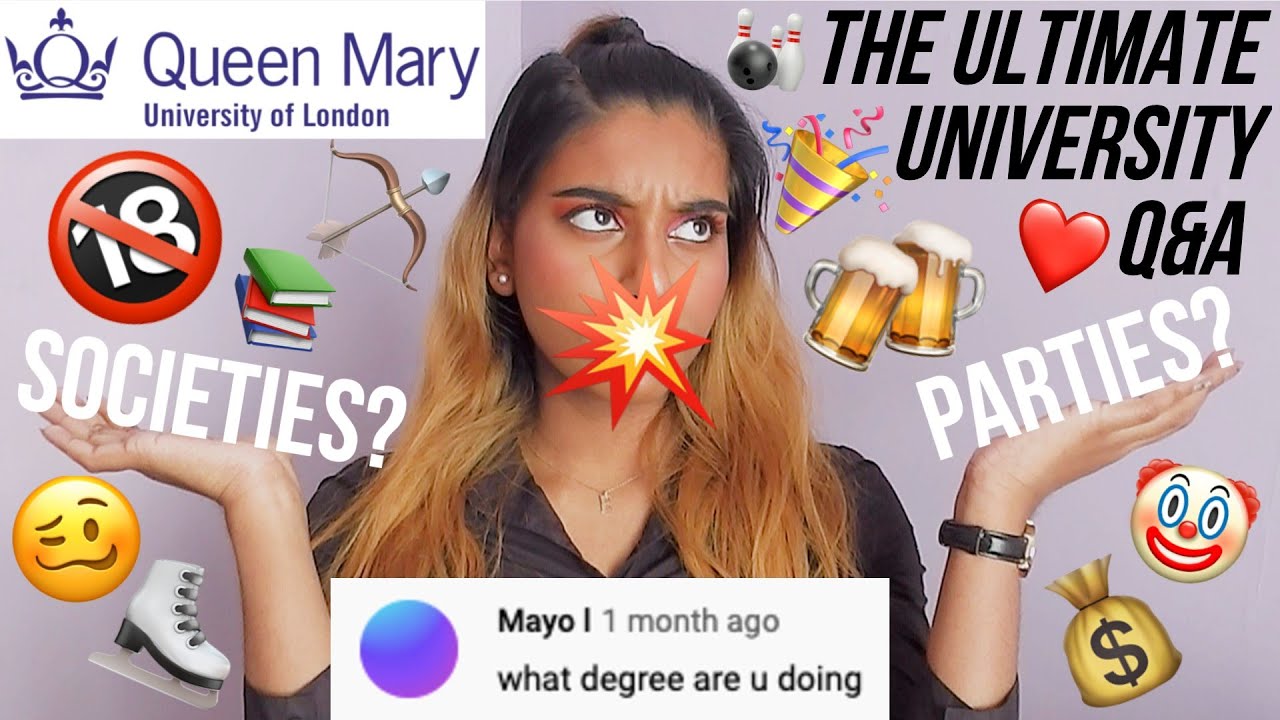 THE ULTIMATE QUEEN MARY UNIVERSITY Q&A - everything freshers MUST know (QMUL) | Elvia Kiara