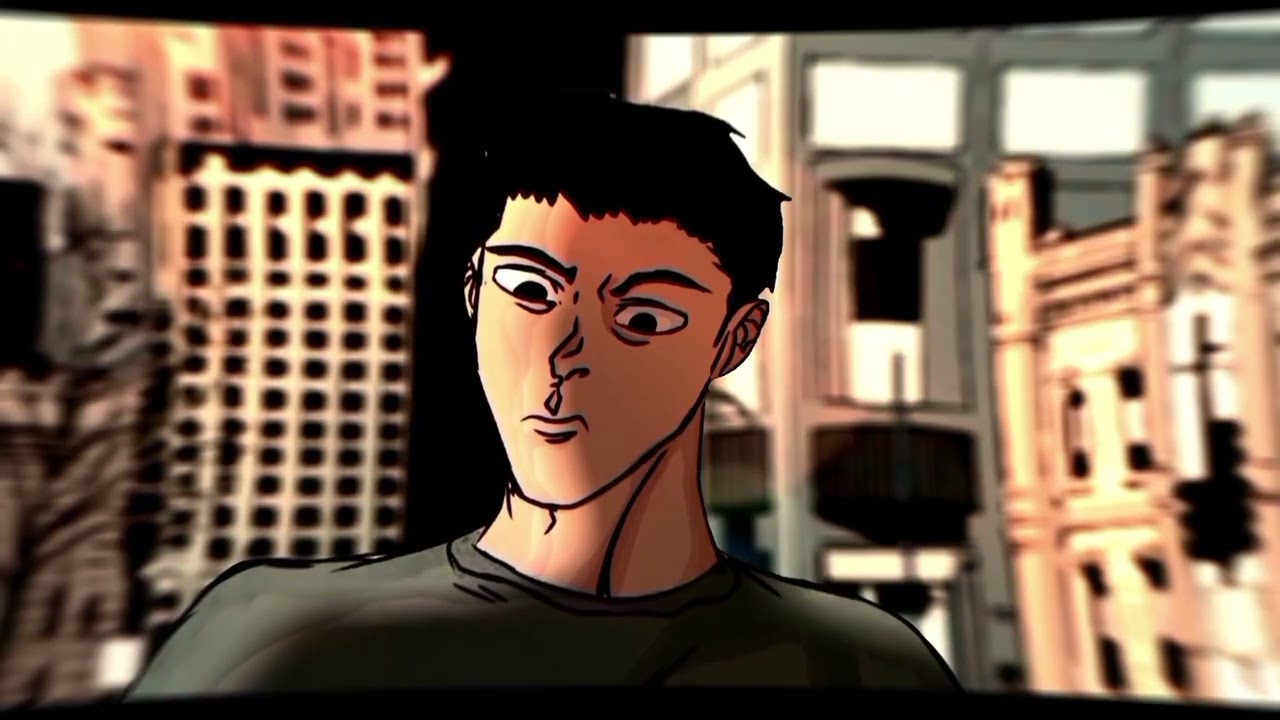 Stripe mark comic animation.
