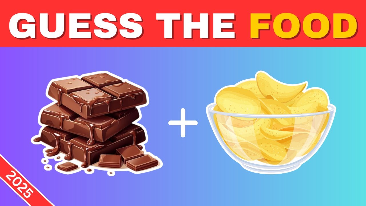 Guess The Food By Emoji? | Food And Drink Emoji Quiz | 2025 NEW 🍔🥤