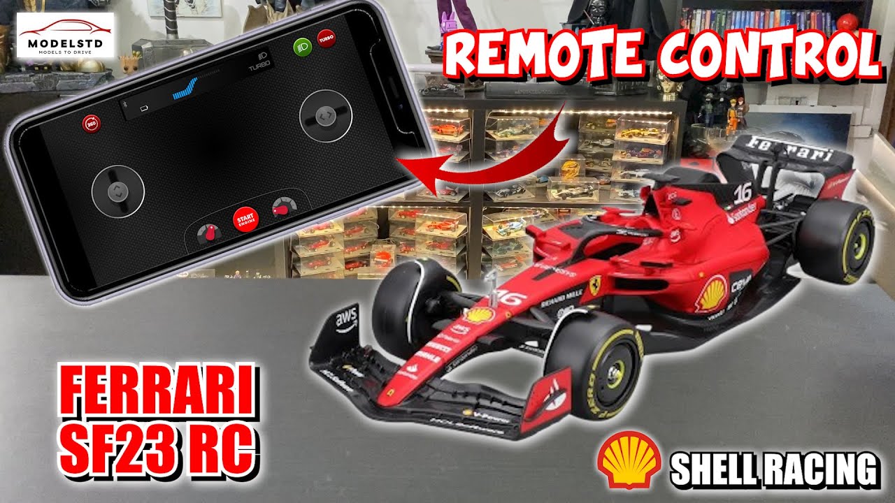 FERRARI SF23 RC - SHELL RACING LEGENDS REMOTE CONTROL! 😍