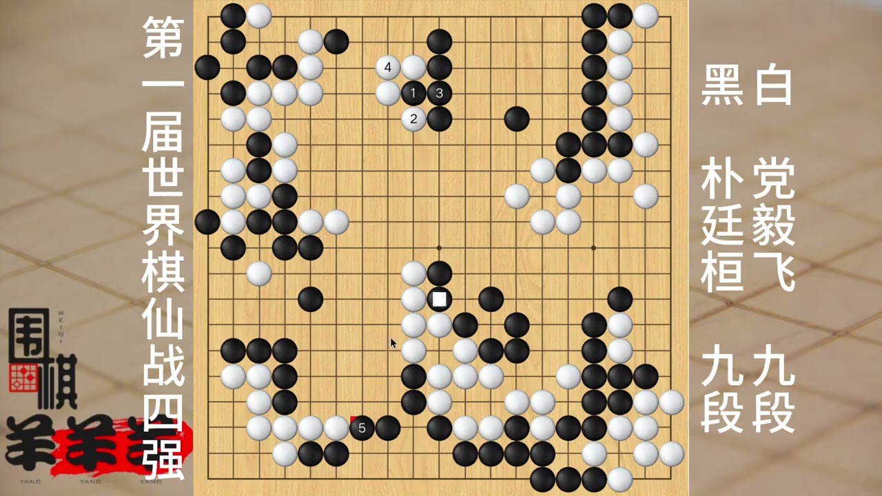 世界棋仙戰半決賽，黨毅飛開劫過于沖動，樸廷桓沉穩應對闖進決賽 #兒童教育 #修仙 #原創 #休閑娛樂 #下棋能不能預防老年癡呆