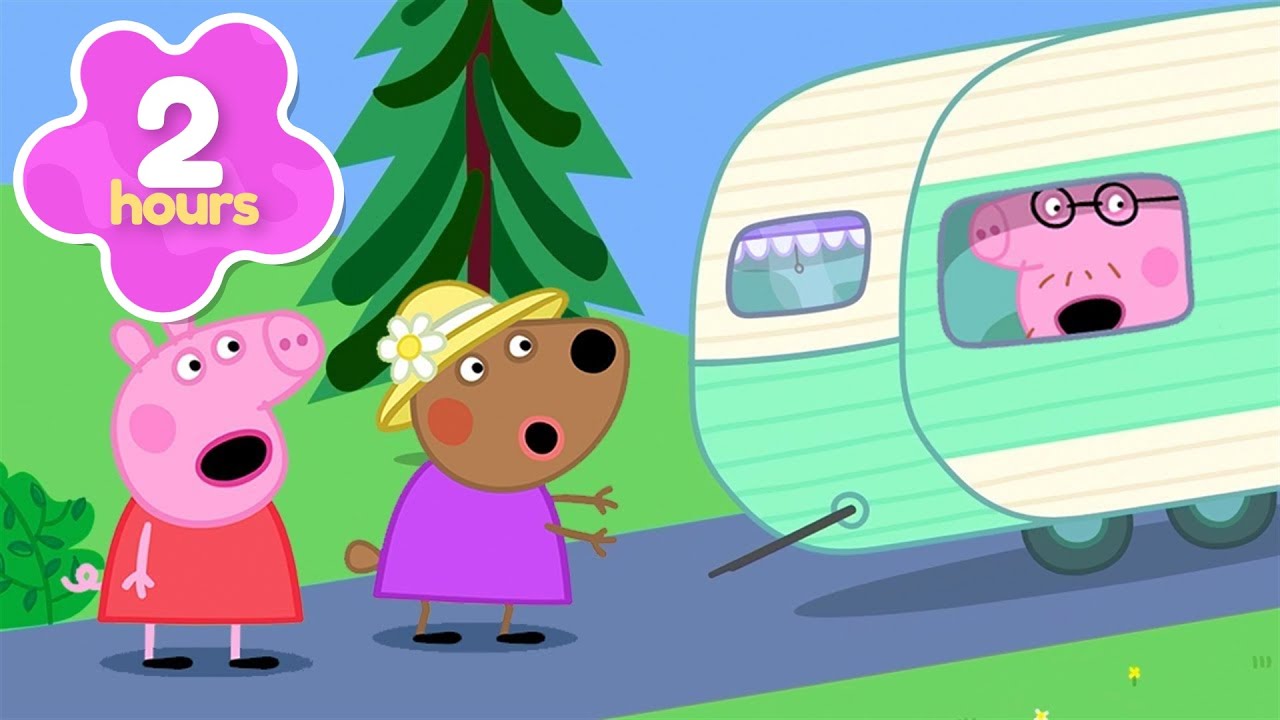 Caravan on the LOOSE! 🚐 Daddy Pig Gets TRAPPED! | Peppa Pig Full Episodes | 2 Hours of Kids Cartoons