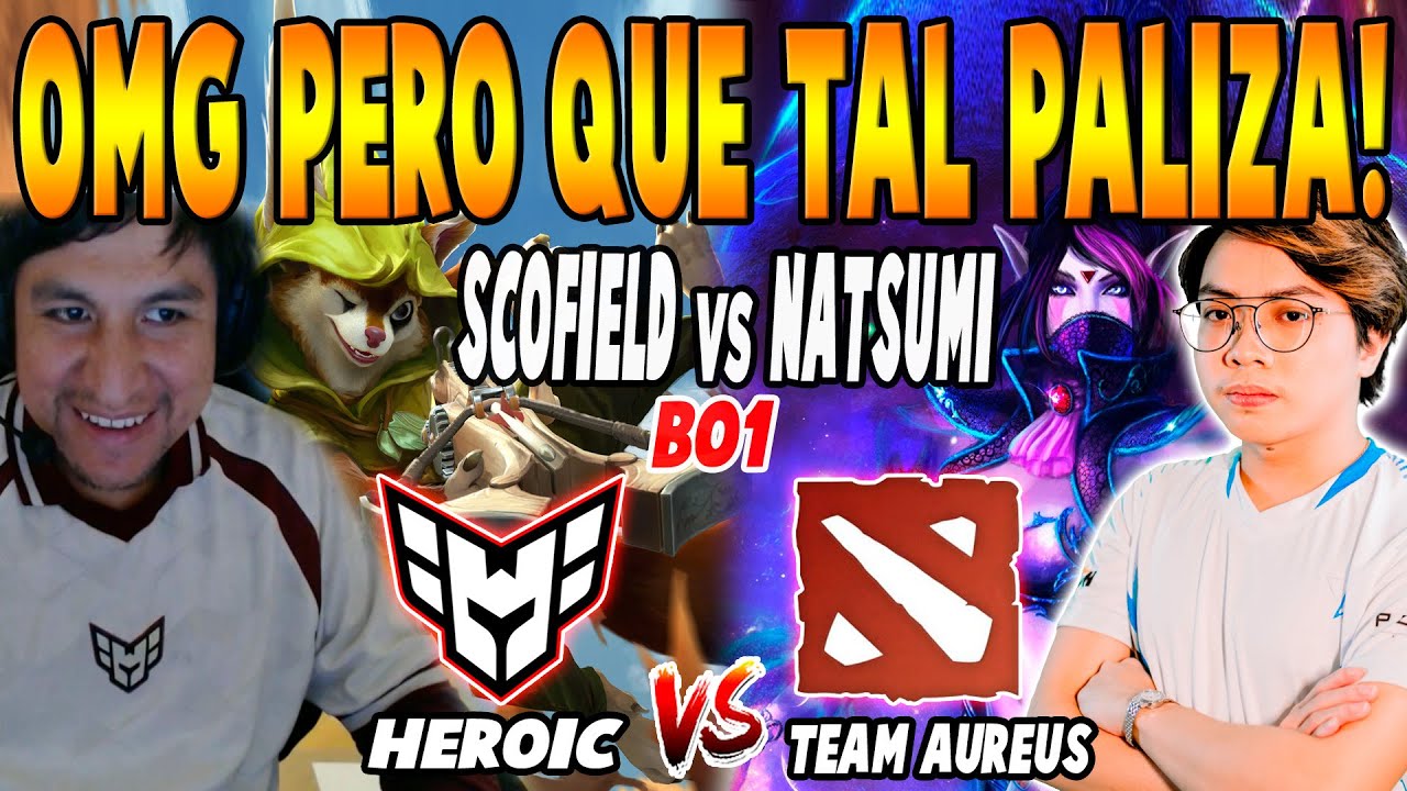 HEROIC vs TEAM AUREUS [BO1] - WISPER, SCOFIELD vs NATSUMI, YOPAJ - BLAST SLAM IV DOTA 2