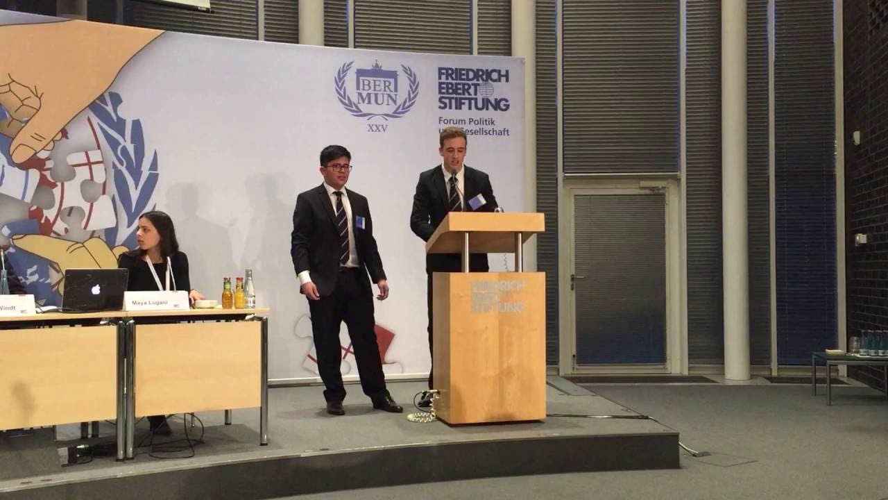 Iran's opening speech BERMUN (Montana MUN)