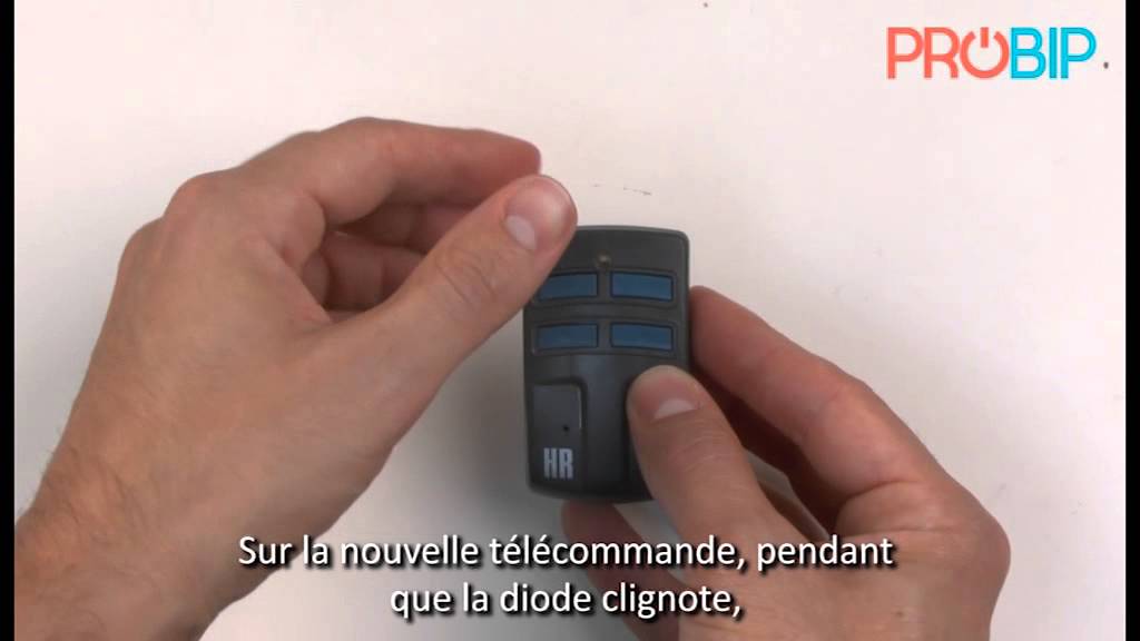 Programmation télécommande HR MULTI2