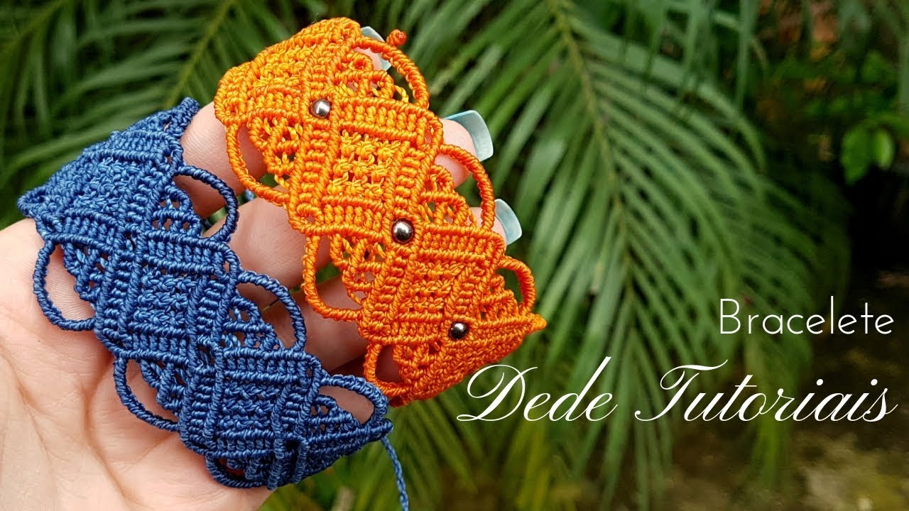 Dede Tutoriais | Como fazer Bracelete #128