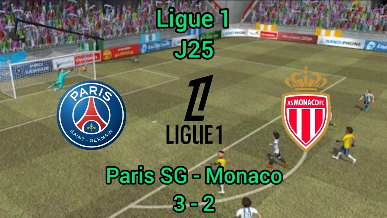 Pro League Soccer/ Paris SG - AS Monaco/ Ligue 1 J25