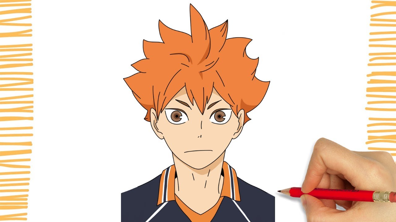 Como Desenhar o HINATA SHOYO I HAIKYUU