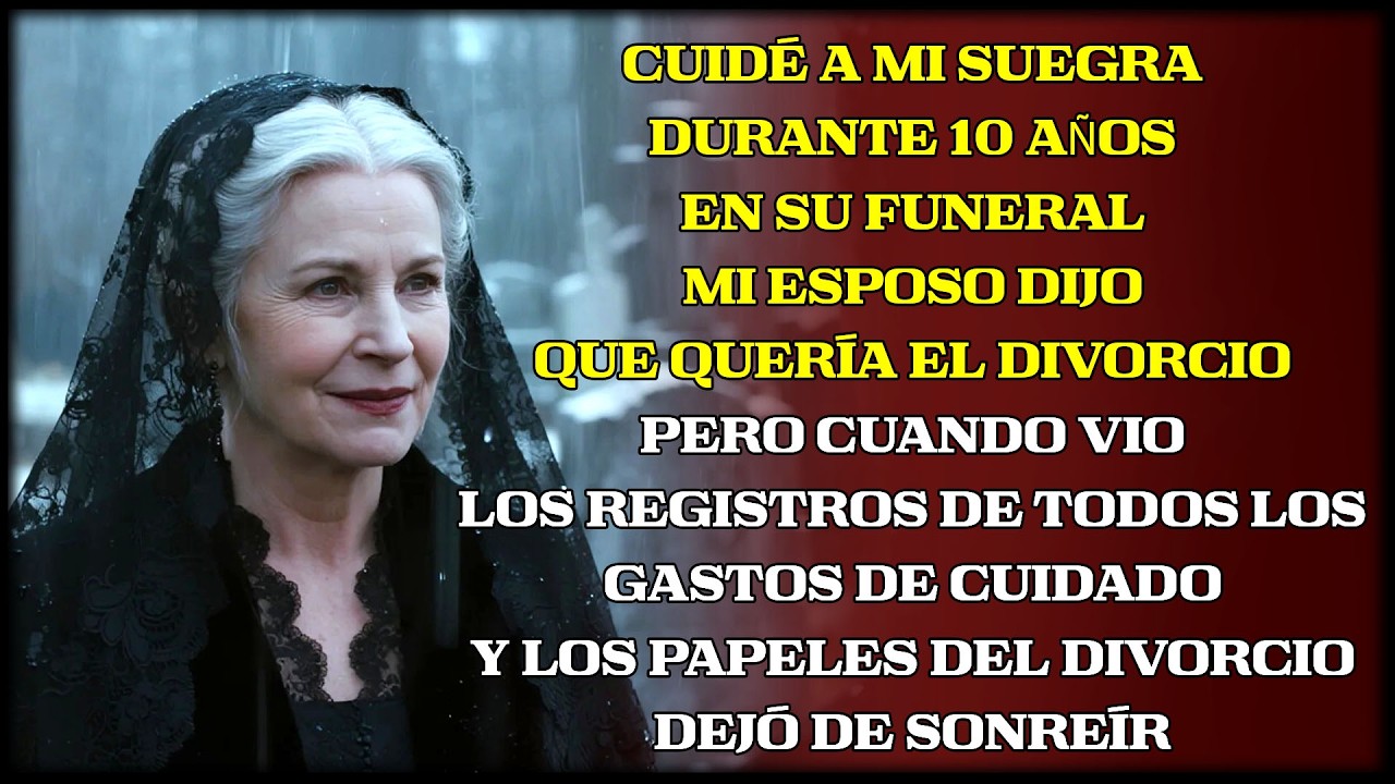 Cuidé a su madre 10 años; en el funeral pidió divorcio