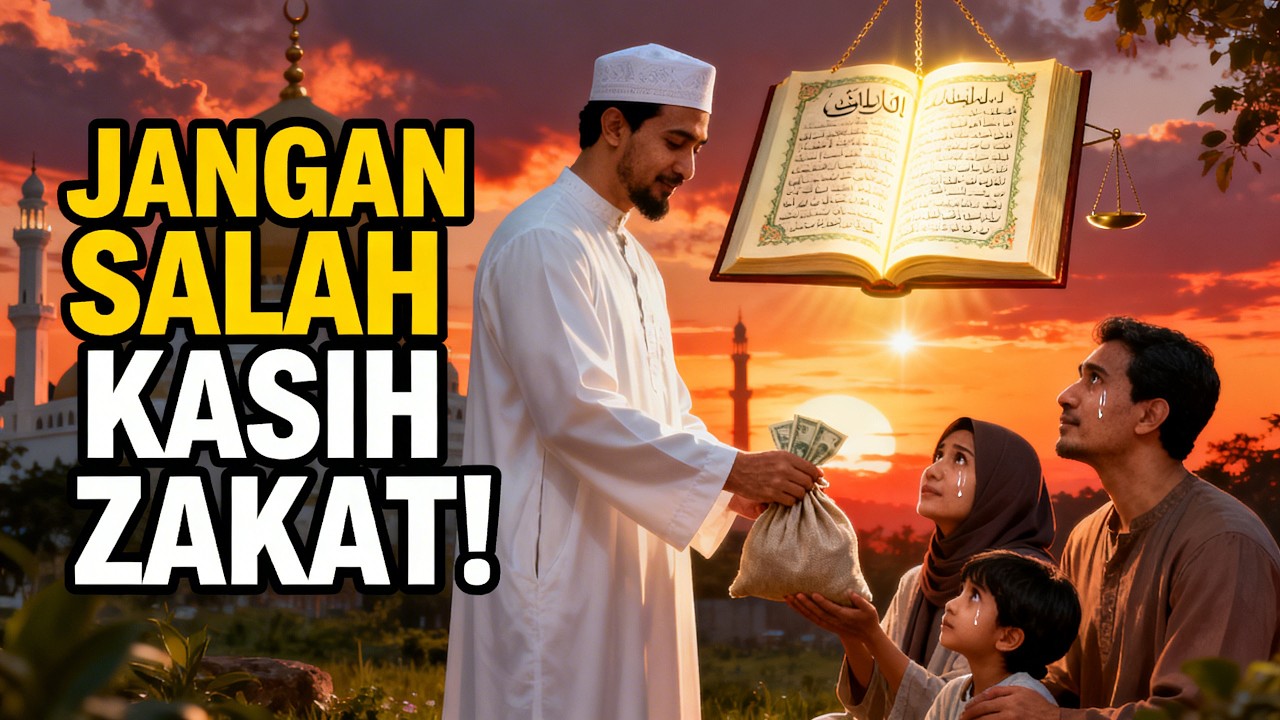 Zakat Gak Boleh Sembarangan! Ini 8 Orang yang Wajib Kamu Tahu 😳 (QS At-Taubah 60)