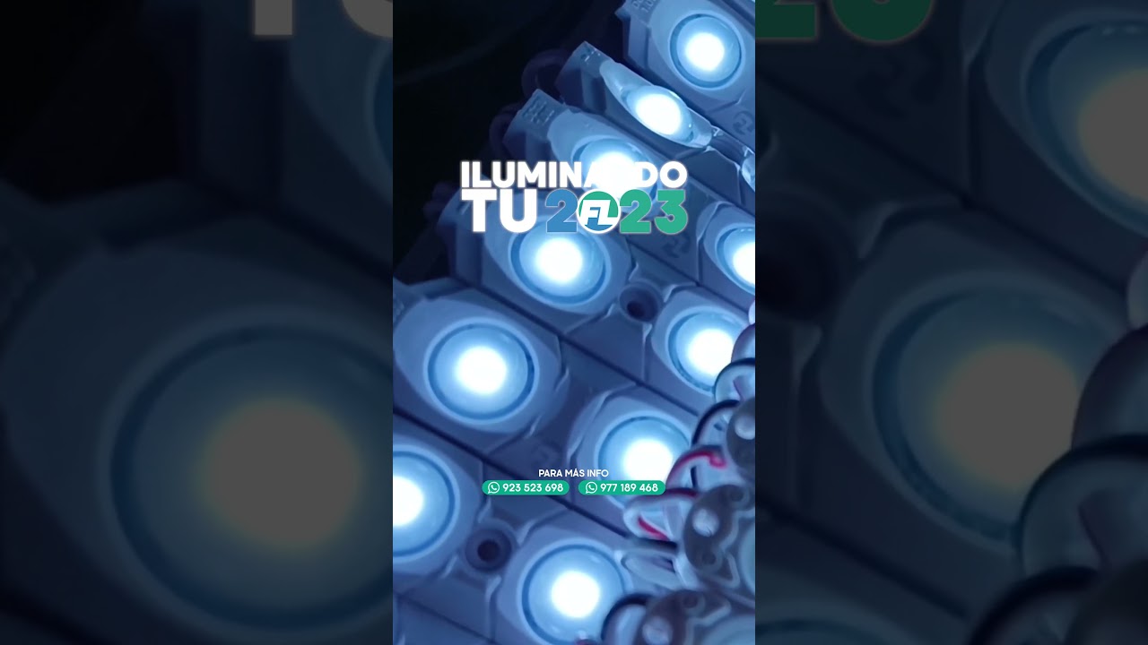 Para letras acr&iacute;licas ⭐ #iluminacion #letrascorporeas #letras3d #led #lucesled