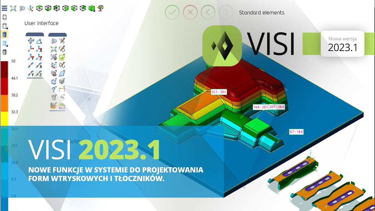 VISI CAD CAM | Nowości w systemie do projektowania i produkcji form wtryskowych i tłocznik&oacute;w