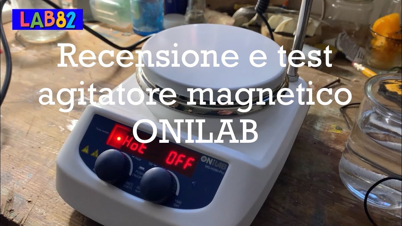 32 - Agitatore magnetico riscaldante ONILAB H280 PRO