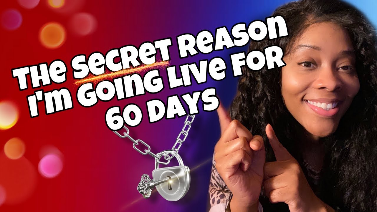 The Secret Reason I’m Going Live For 60 Days (LIVE)