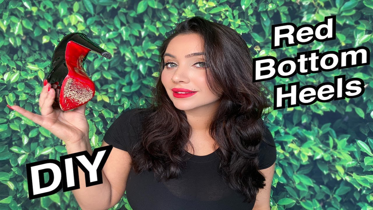 DIY HOW TO FIX  RED BOTTOM HEELS AT HOME | Ornella Amora
