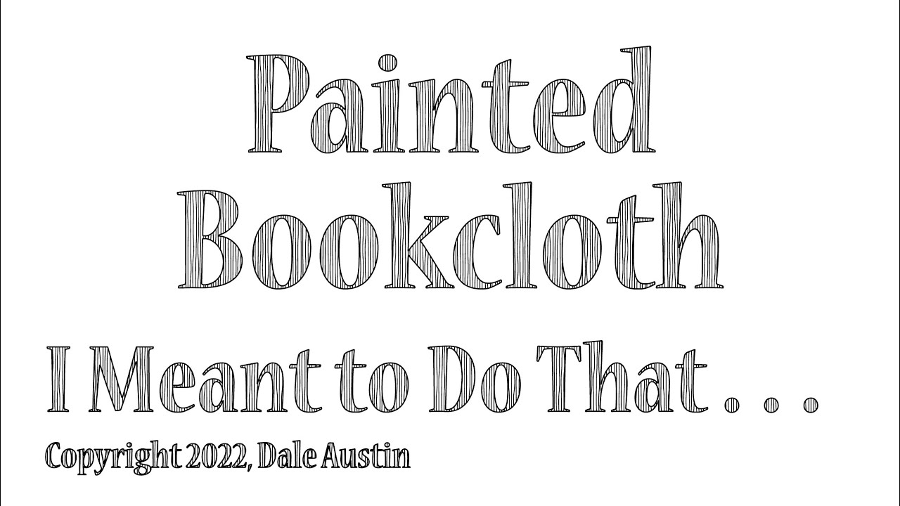 Painted Bookcloth