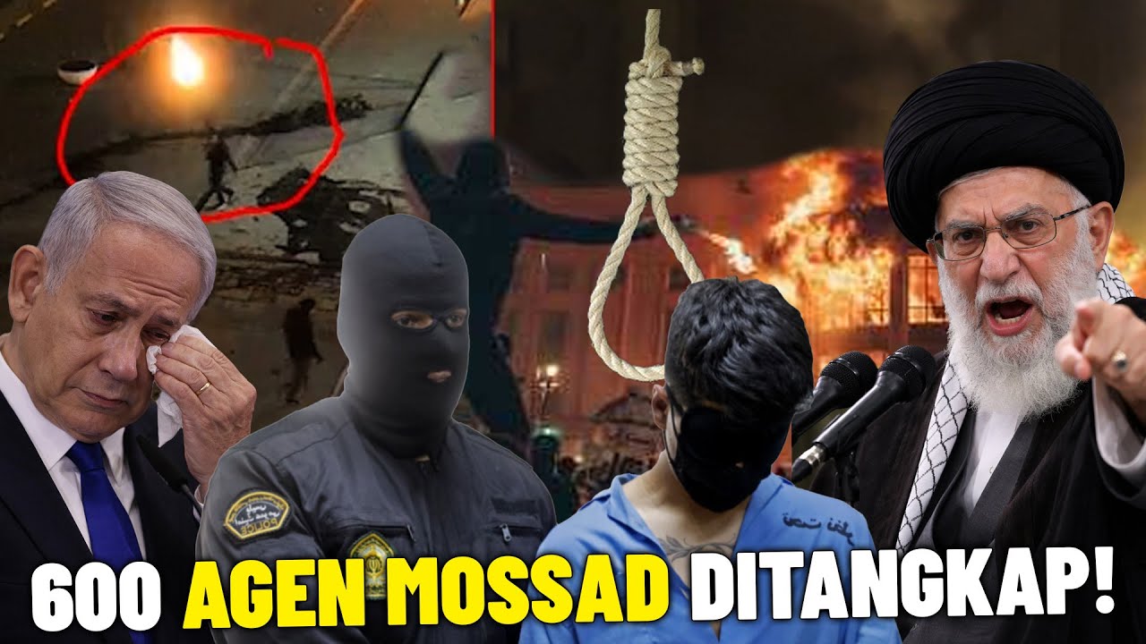 AGEN MOSSAD ISRAEL Dipermalukan Intel Iran!? IRGC Ringkus Jaringan Spionase & Sita Ribuan Senjata