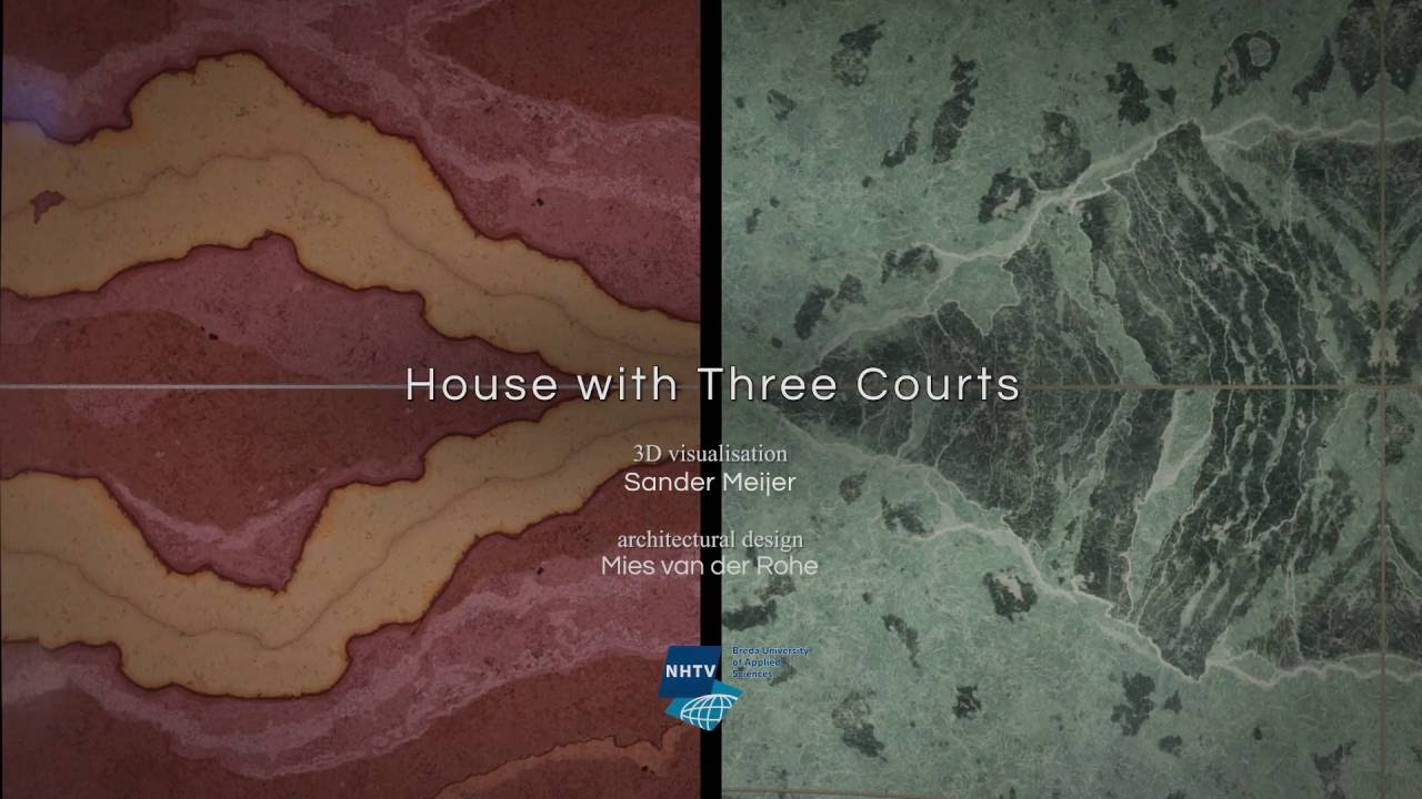 House with Three Courts - Graduation 2016