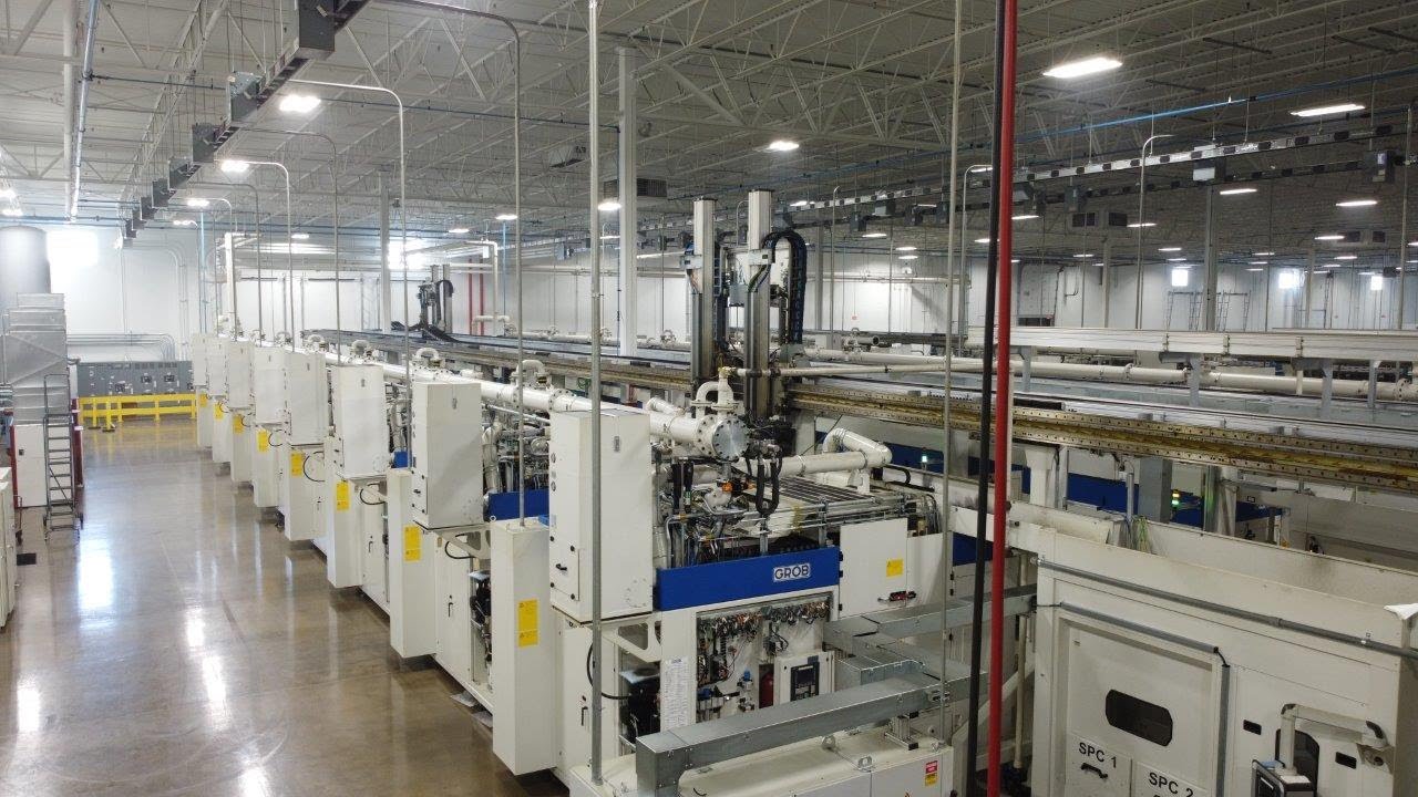Grob G326 5-Axis Dual Spindle Flexible Machining System