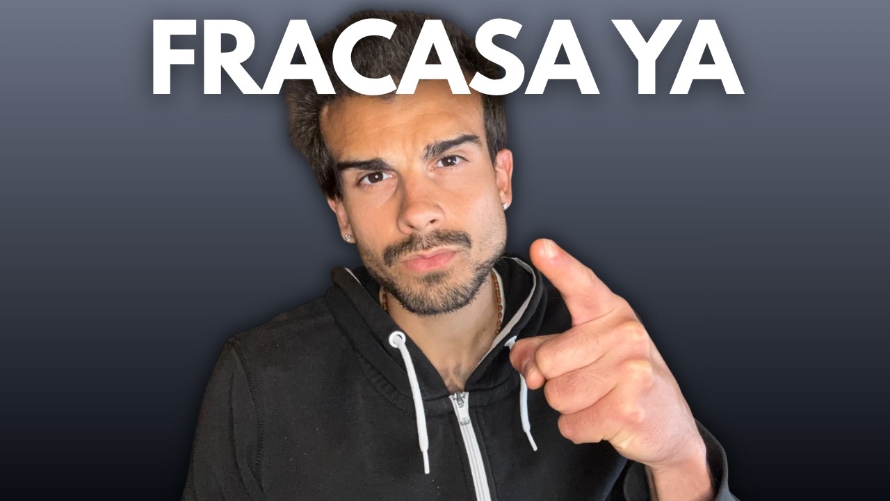 Tienes que fracasar para no ser un fracasado