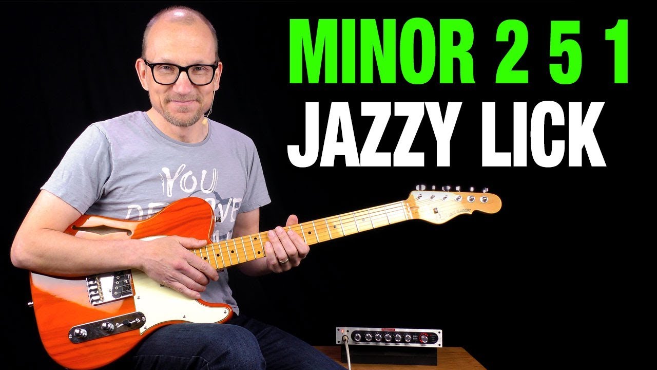 Minor 2-5-1 Jazz Fusion Lick