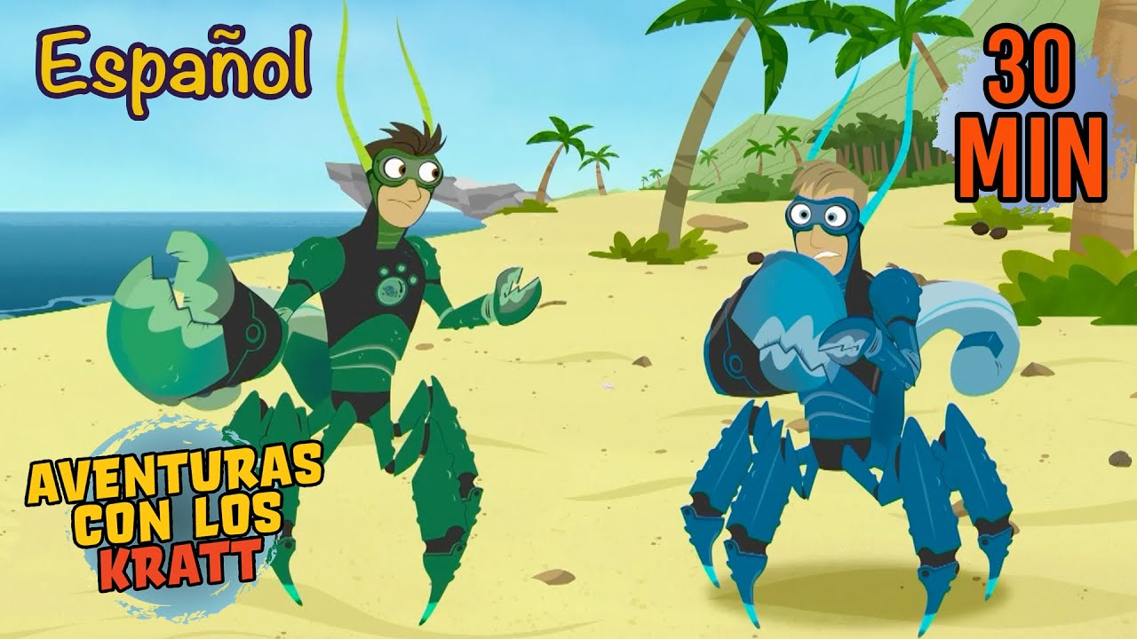 Cangrejos en la Playa | Animales de Vacaciones | Animaciones para Niños | Aventuras con los Kratt