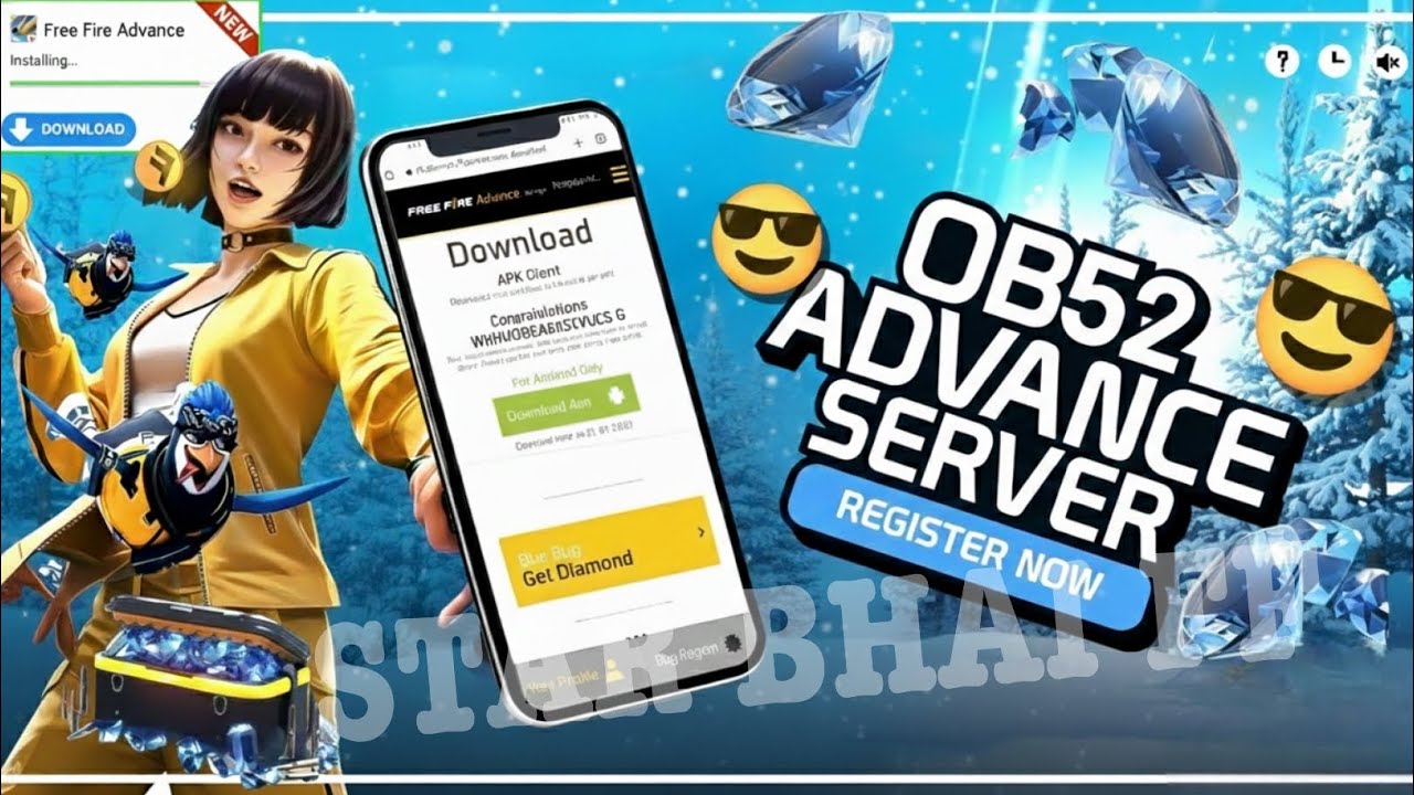 New Ob52 Update Advance Server Download Kaise Karen | Advance Servers Website Not Showing