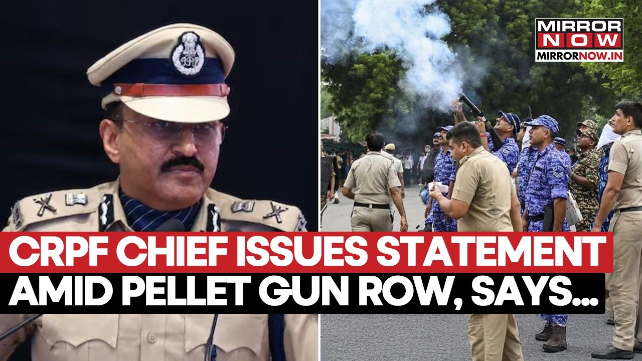CRPF Chief Backs Police Personnel Amid Pellet Gun Controversy & July 20 Jantar Mantar Protests, Says