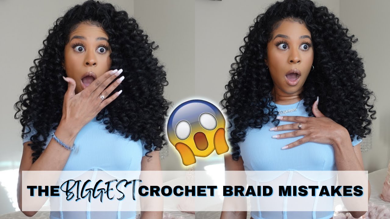 THE BIGGEST CROCHET BRAID MISTAKES | WEEK OF CROCHET