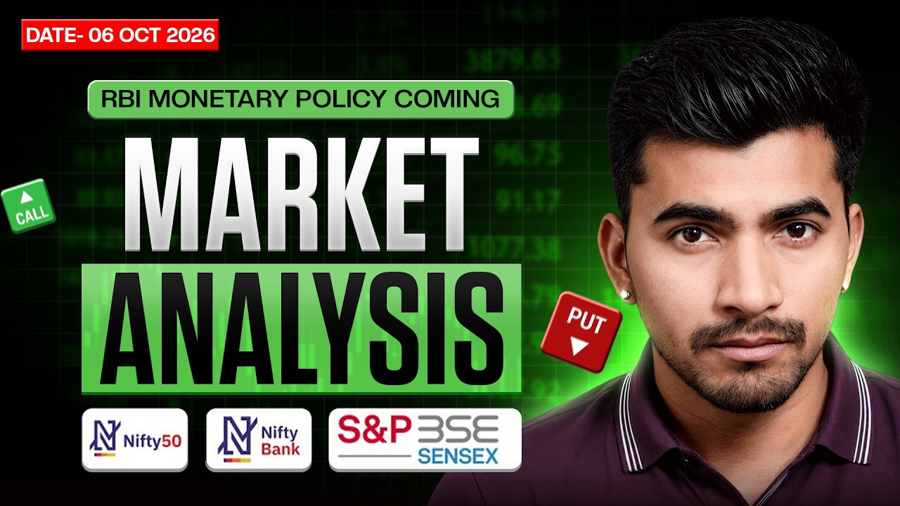 October 6 Market Analysis | Nifty & Bank Nifty Prediction | Best Tuesday Trading Setup