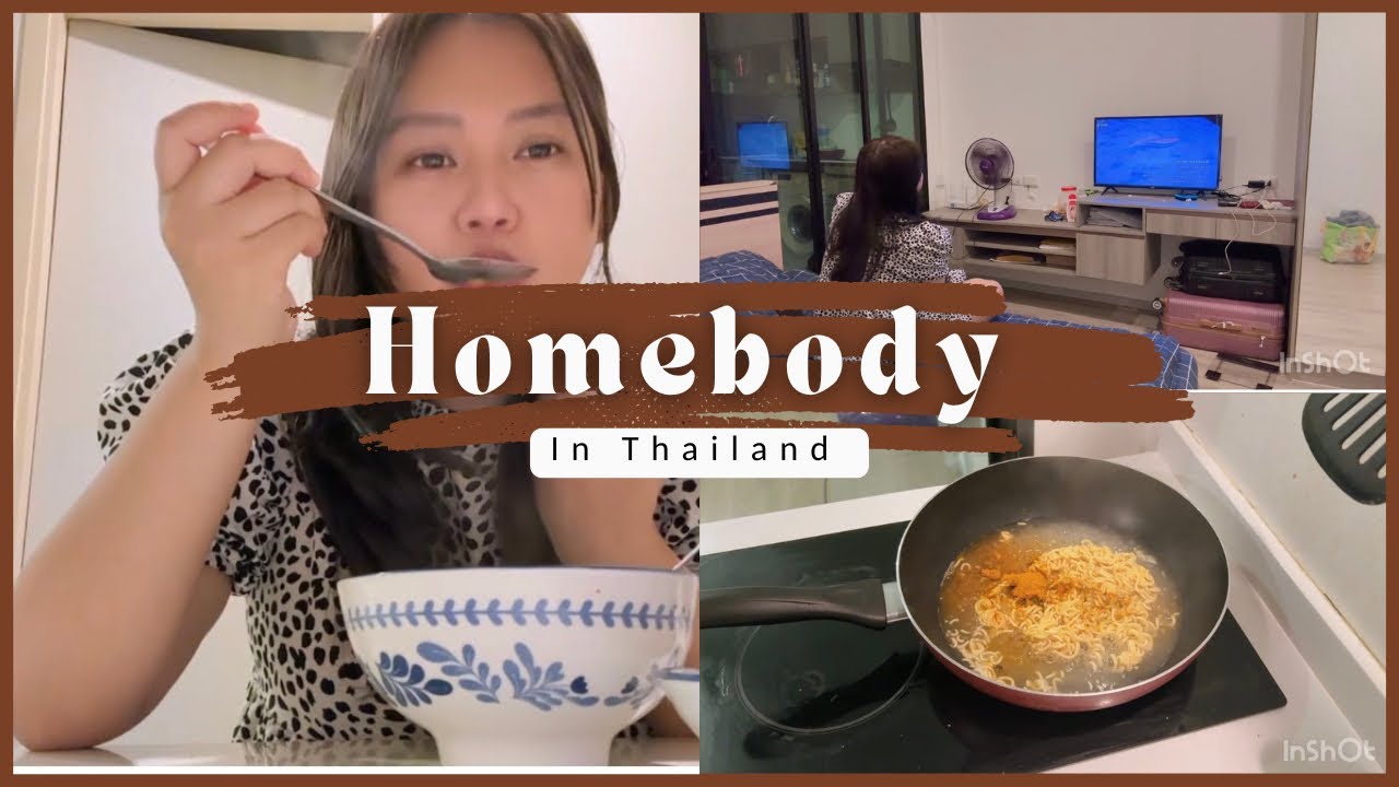 Homebody In Thailand| An Introvert’s Cooking Cozy Meal #thailand #Bangkok #vlog 