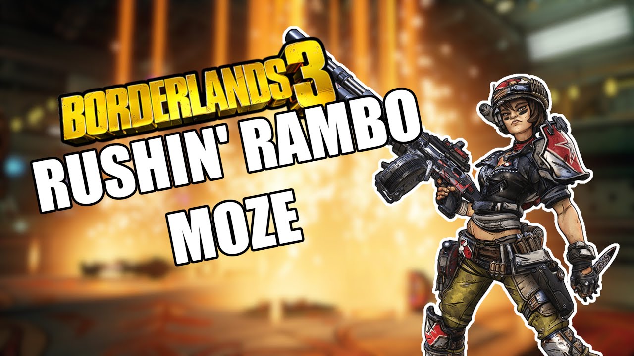 The Best Mayhem 10 Moze Build | Deathless & Mindsweeper | Rushin' Rambo Moze | Borderlands 3