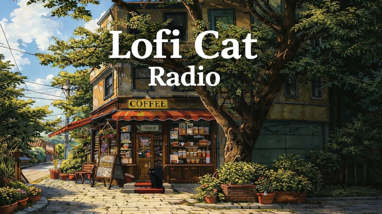 Lofi Cat Radio 【CAFE Lofi ☕️1Hour Study / Relax /Sleep】