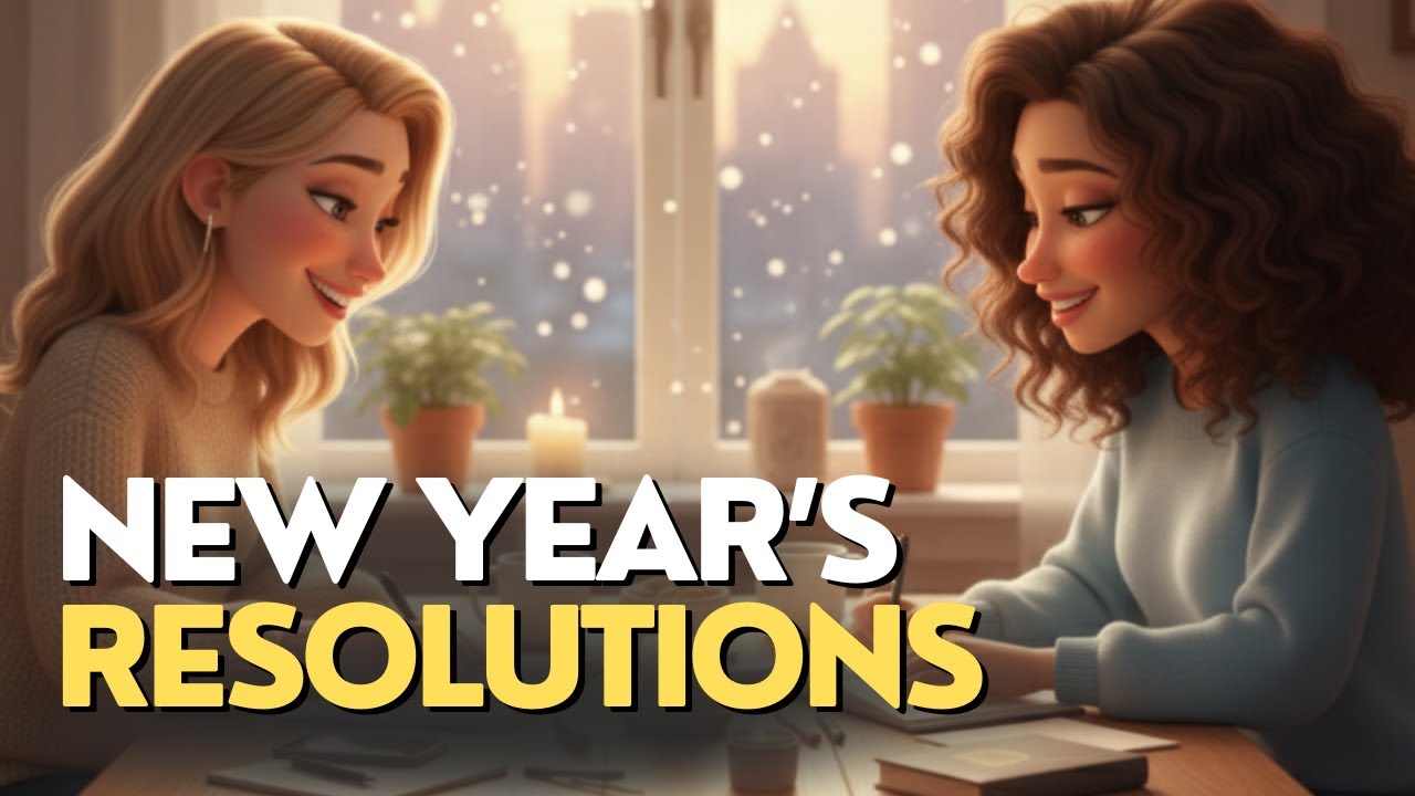Real English Conversation 🚀 | New Year’s Resolutions in Natural English (Using 