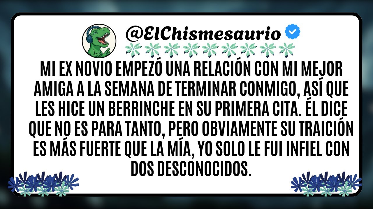 Mi ex novio empezó una relación con mi mejor amiga a la semana de terminar conmigo