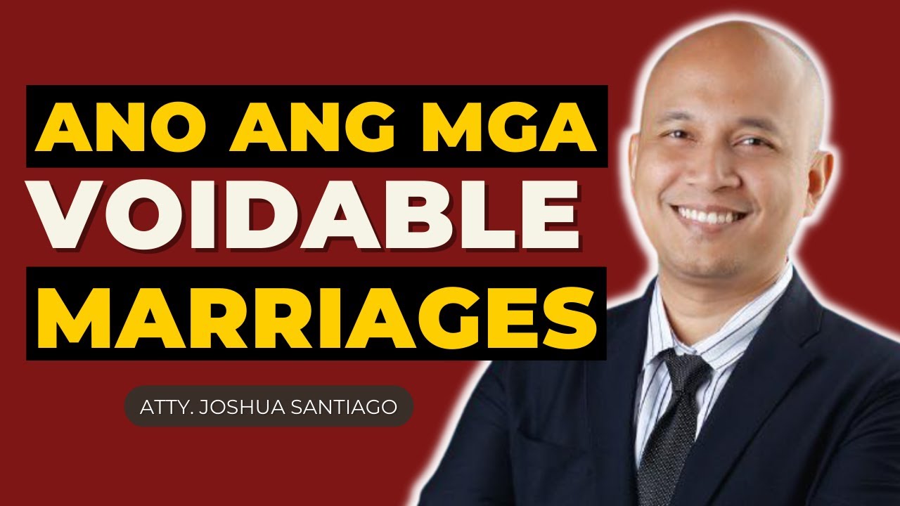 What are the VOIDABLE Marriages in Petitions For Annulment? | ANNULMENT OF MARRIAGE