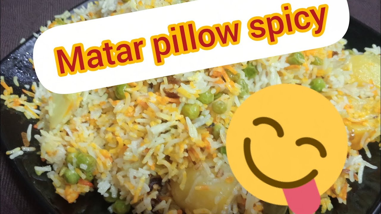 Matar pillow spicy 🥵#food 