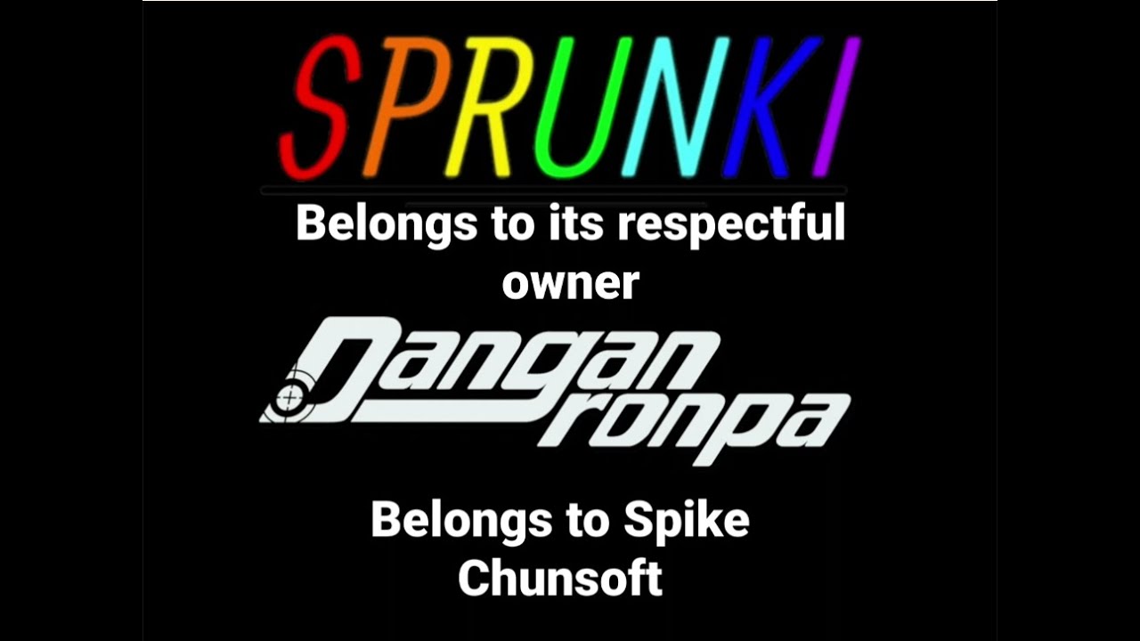 Sprunki x Danganronpa but wheel decides fate