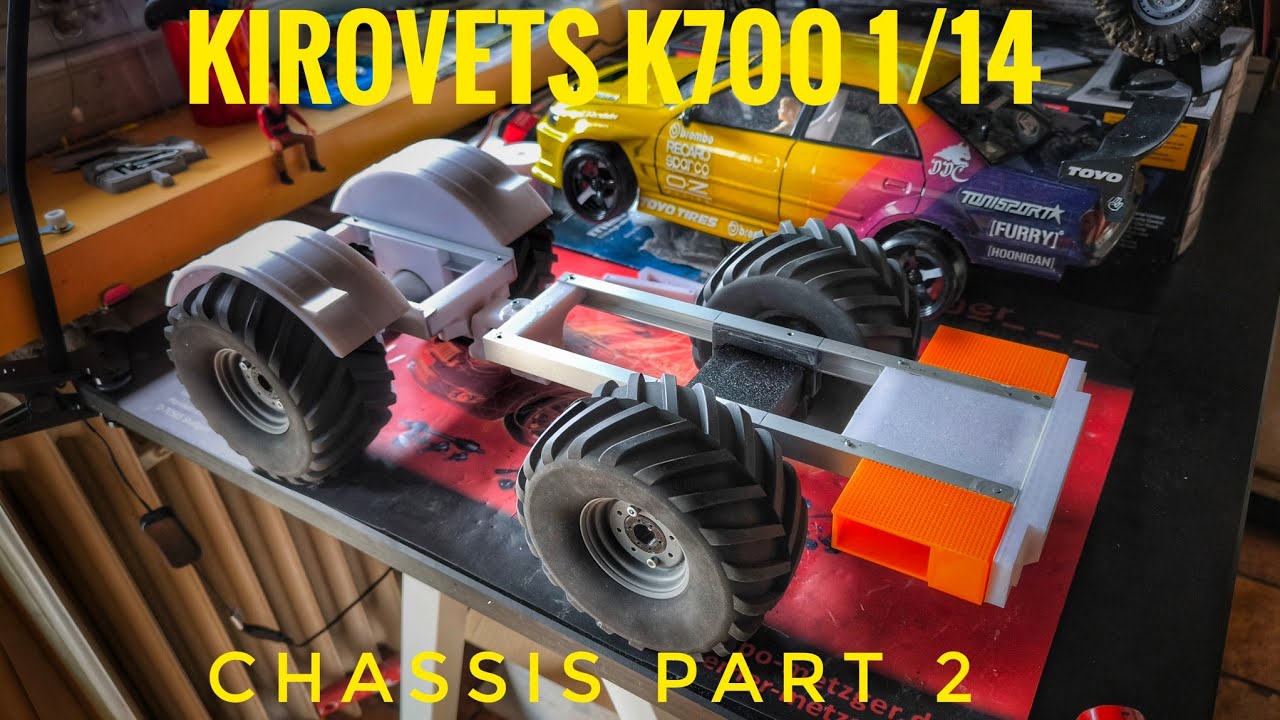Kirovets K700 im Maßstab 1/14 – Chassis Aufbau Teil 2 | RC Modellbau