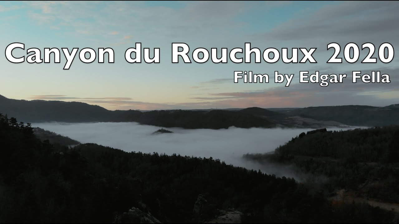 Canyon du Rouchoux 2020 (Canyoning dans le massif du Velay en Haute Loire fait en hiver : Bon D&eacute;bit)