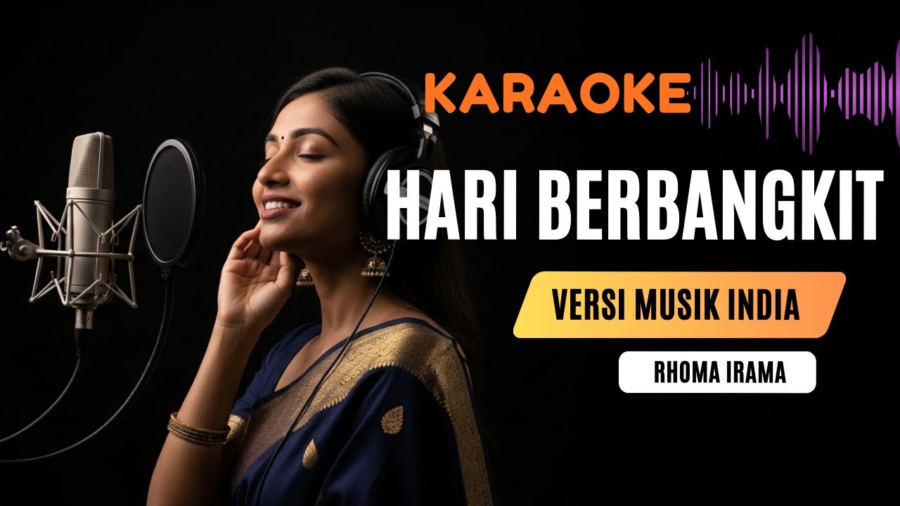 HARI BERBANGKIT (STF Melodi Cinta 1980) – Rhoma Irama | Karaoke Dangdut Versi Musik India