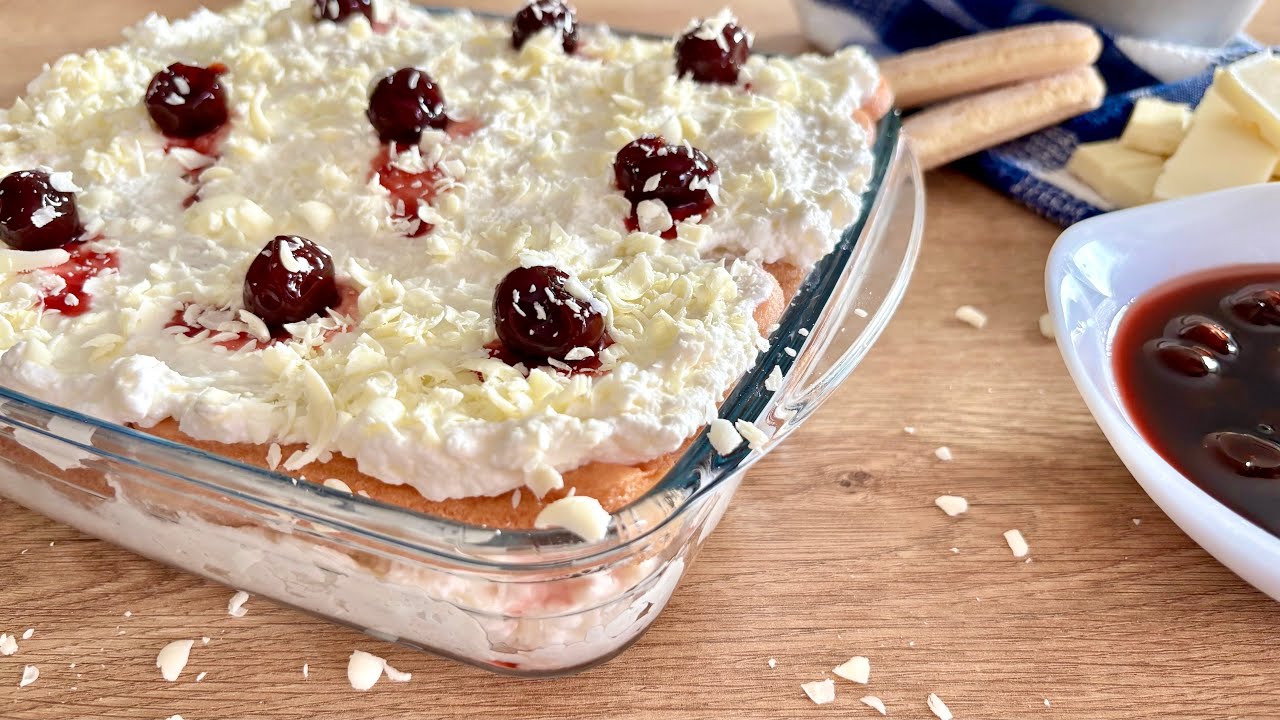 🍒 Tiramis&ugrave; Foresta Bianca &ndash; Cremoso e Facile!