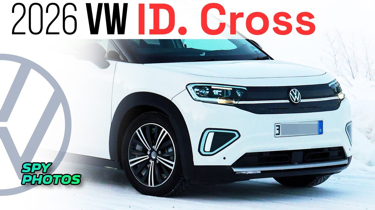 2026 Volkswagen ID.Cross #VW #EV // SPY PHOTOS