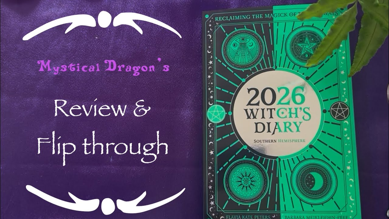 2026 witches diary by Flavia Kate Peters and Barbara Meiklejohn Free flip through #flipthrough