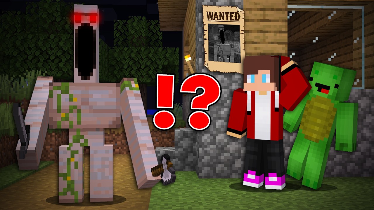 JJ is Looking For Scary Golem ?!