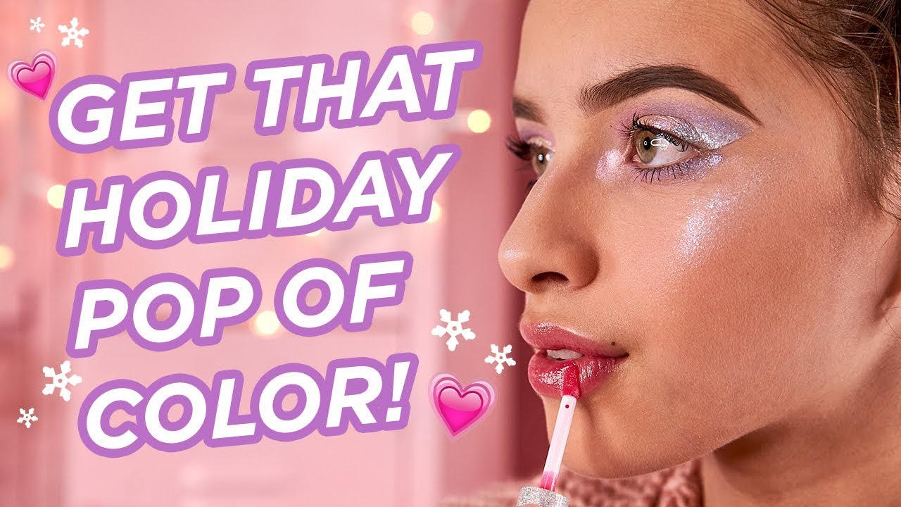 Pop of Color Makeup Tutorial for the Holidays | Petite 'n Pretty